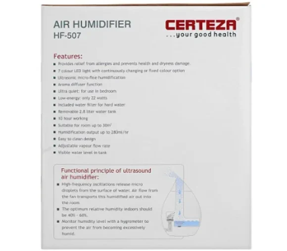 Certeza Air Humidifier Price in Pakistan HF 507 2 760x507 1 580x507