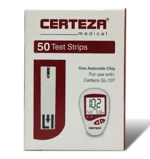 Certeza-TS-107-Blood-Glucose-Test-Strips-for-GL-107