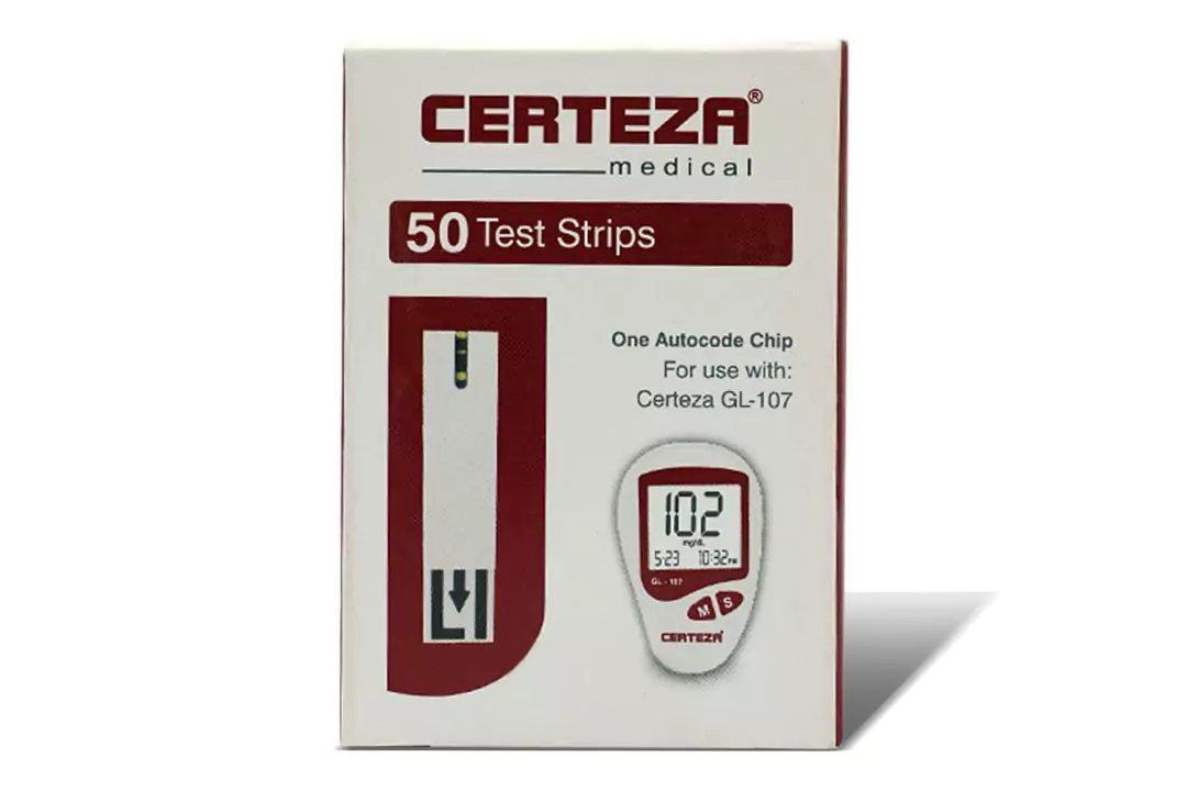 Certeza-TS-107-Blood-Glucose-Test-Strips-for-GL-107