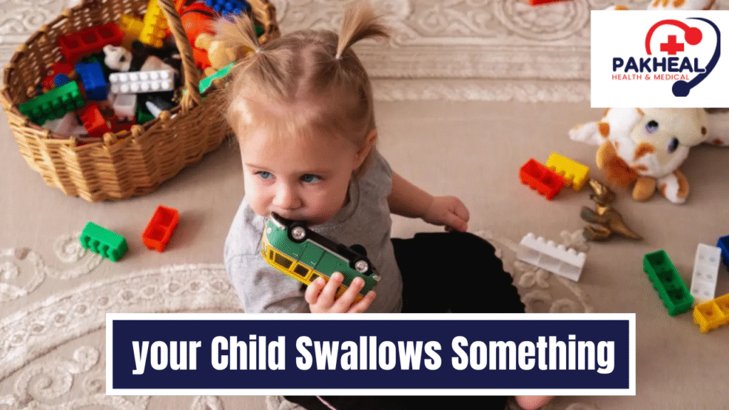 an image of if your child swallows something