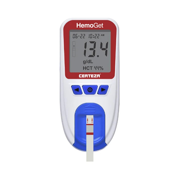 Hemoglobin & Hematocrit Testing System - White