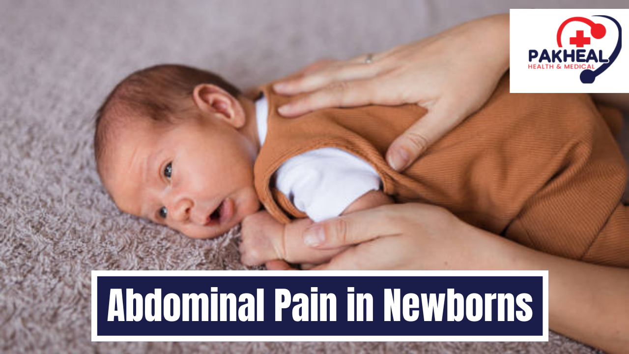 An image of abdominal pain in newborns