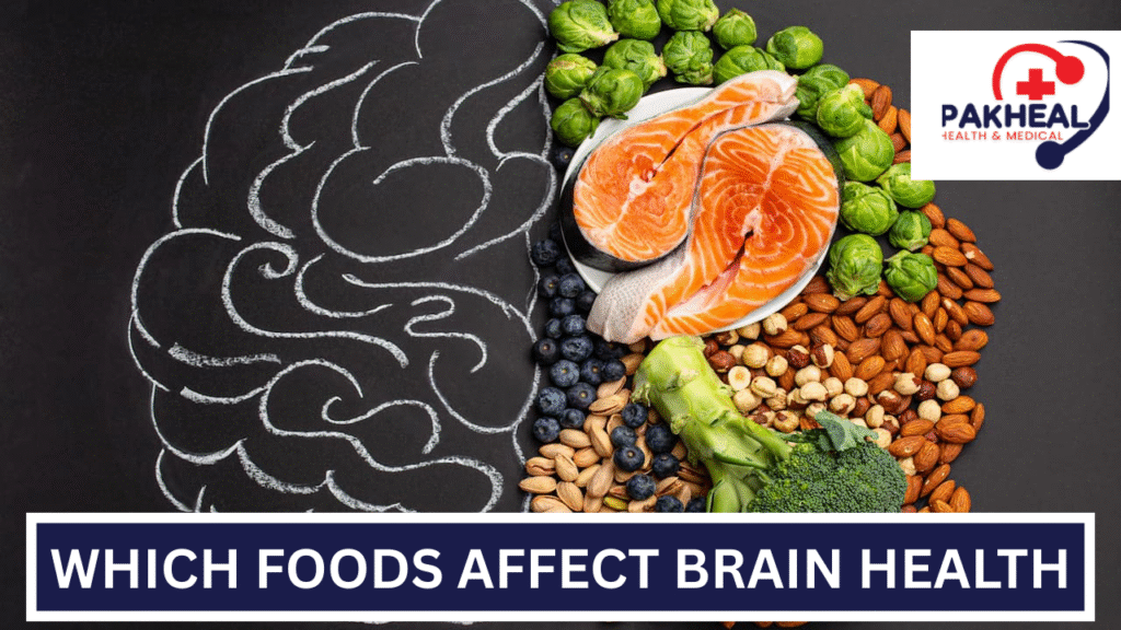 An image of which foods affect brain health?