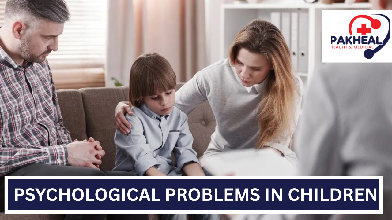 An image of common psychological problems in children