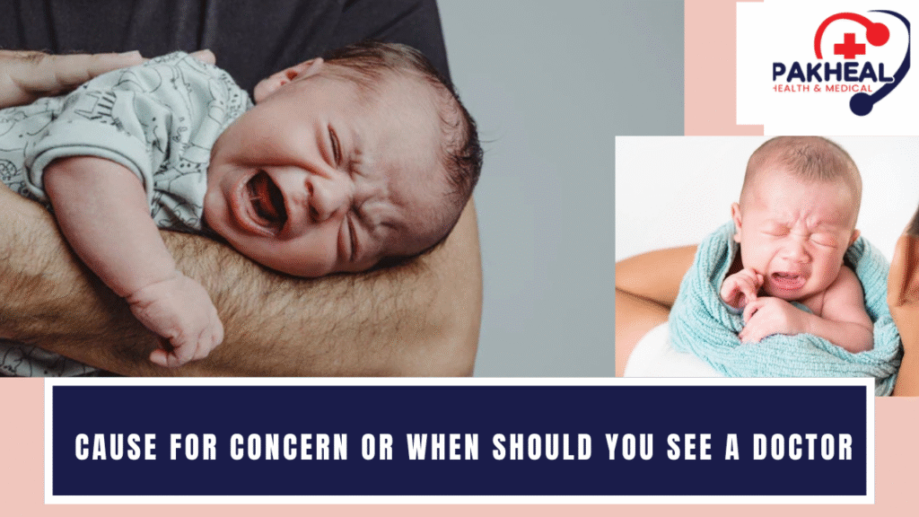 An image of cause for concern or when should you see a doctor