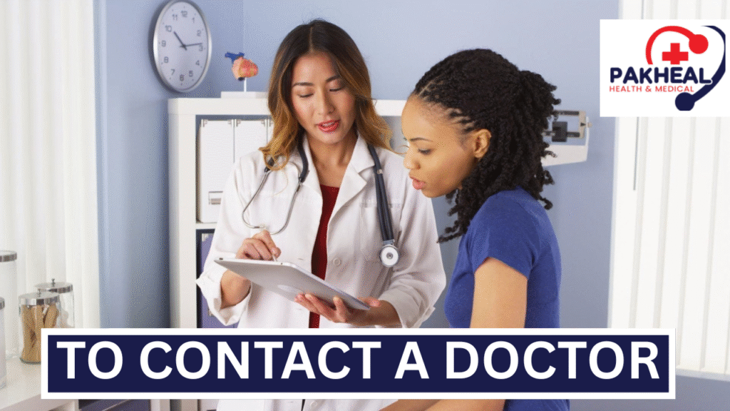 An Image of How to Contact a Doctor