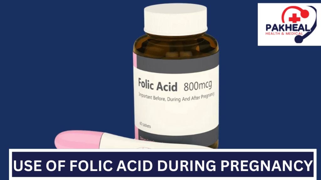 An image of the use of folic acid during pregnancy